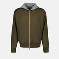 Reversible Zip Sweatshirt