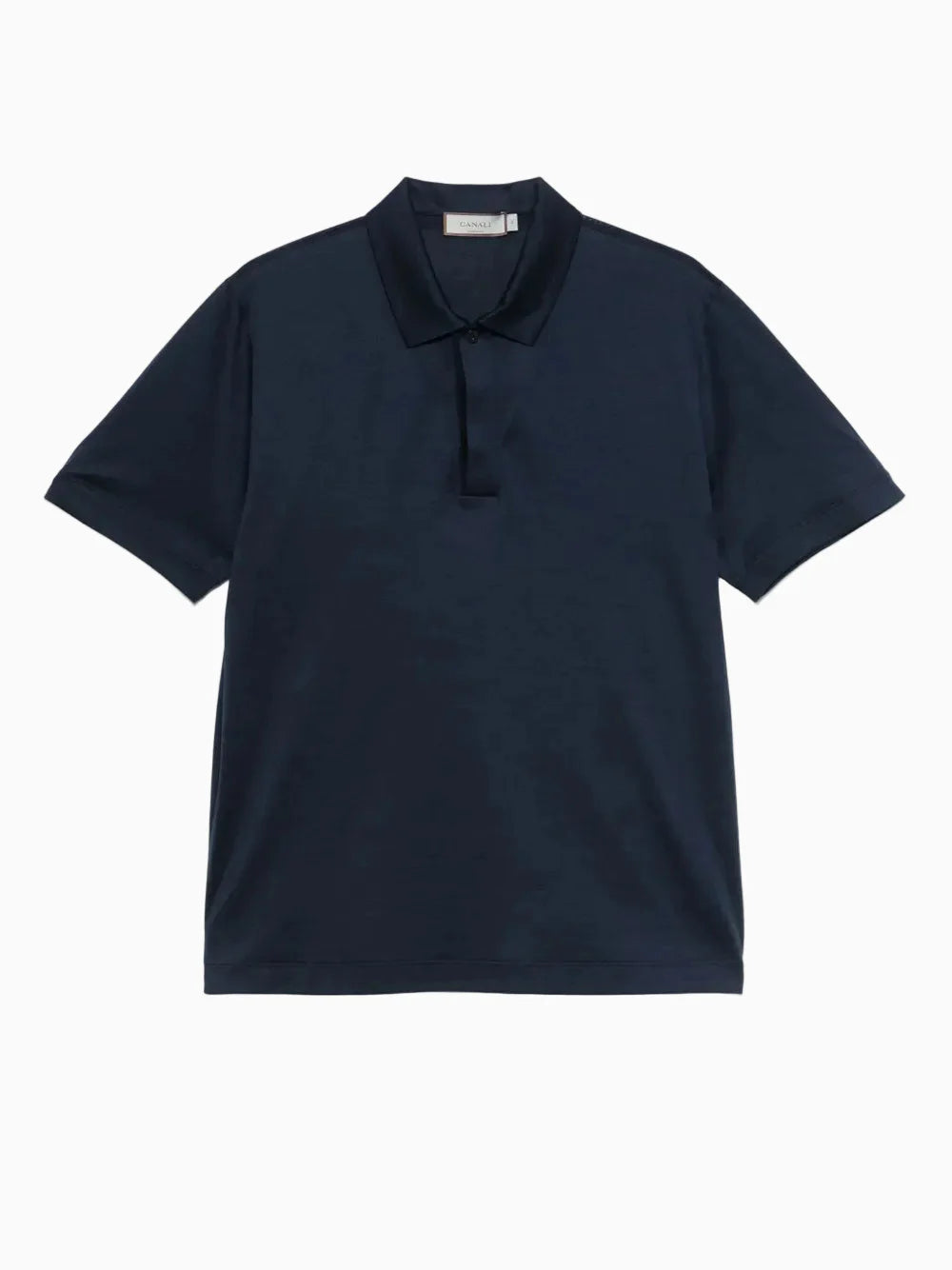 Knitted polo shirt