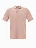 Knitted polo shirt